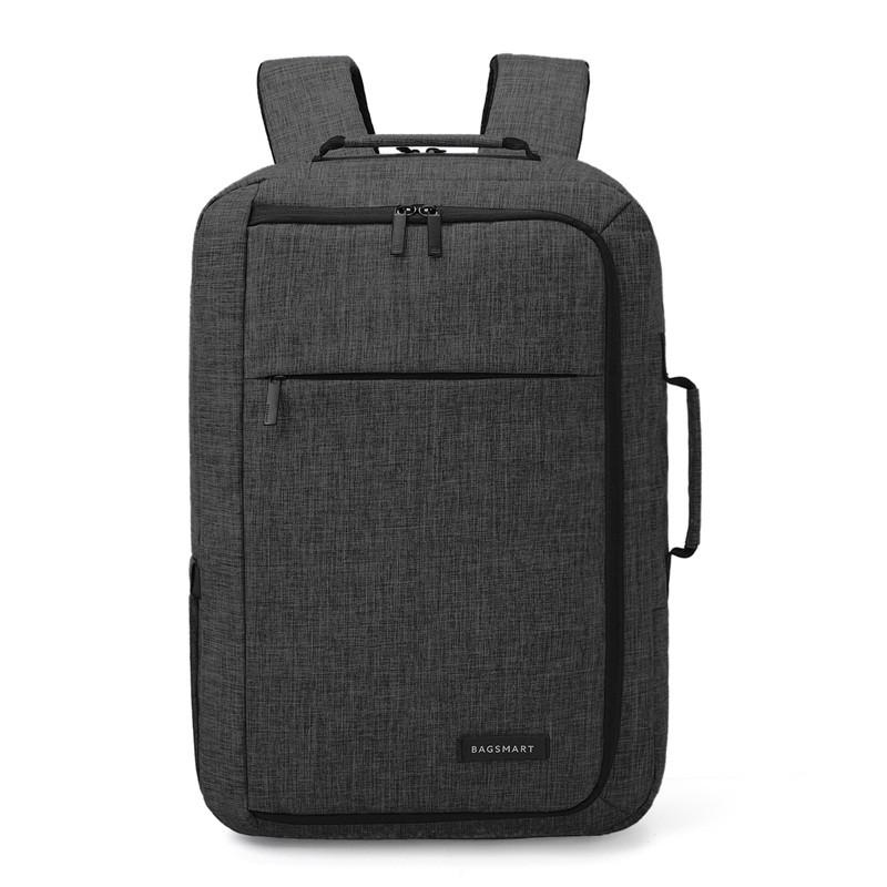 Unisex 15.6 Laptop Backpack Convertible Briefcase 2-in-1 Business Travel Luggage Carrier  -gautam-hektor-1