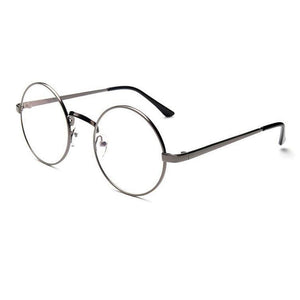 Fashion Unisex Classic Metal Frame Mirror Rounded Glasses  -gautam-hektor-1