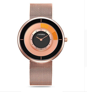 SINOBI Fashion Unique Rotating Luxury Ultra-thin Steel Watch  -gautam-hektor-1